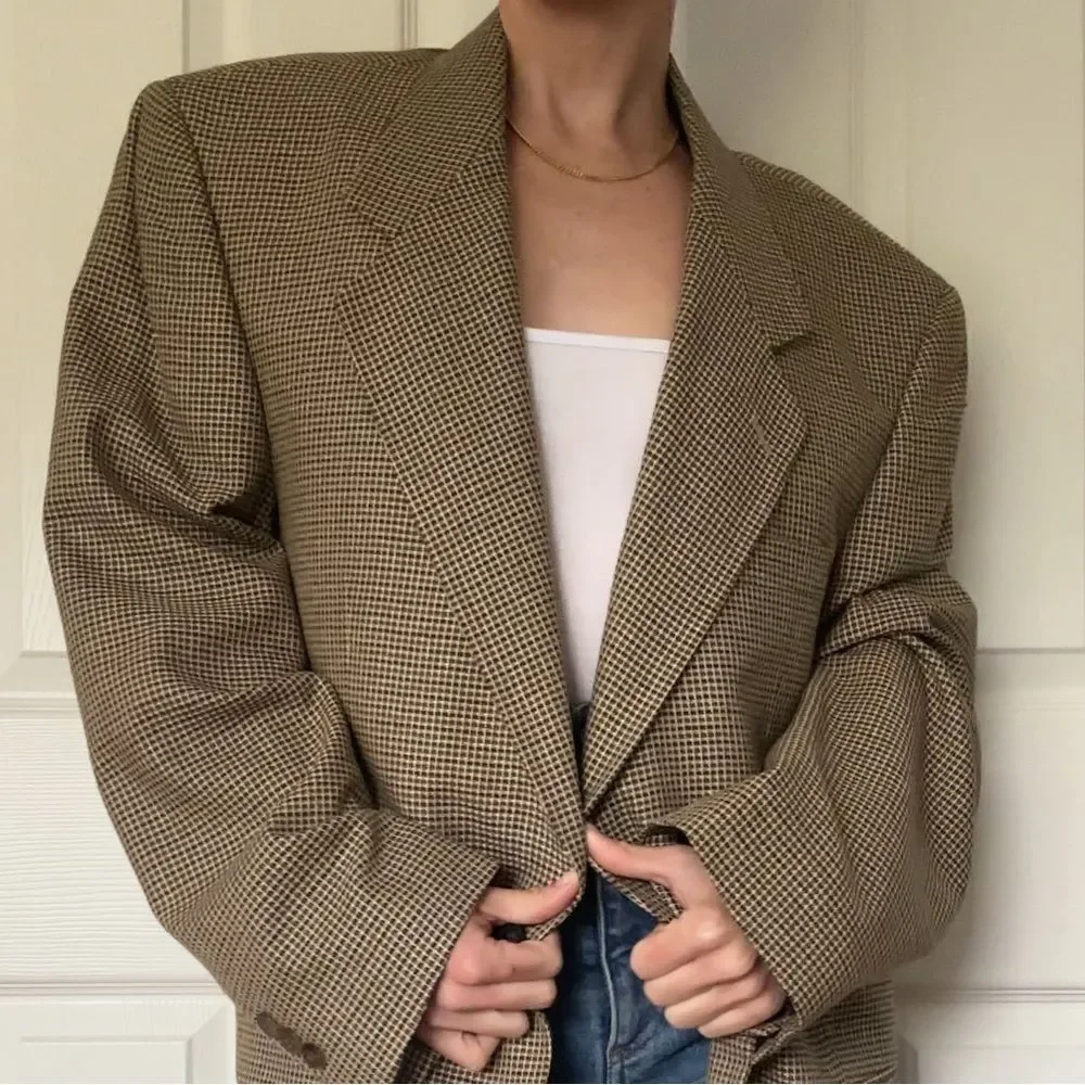 🚨Dario Di Napoli silk and wool blend blazer sport coat